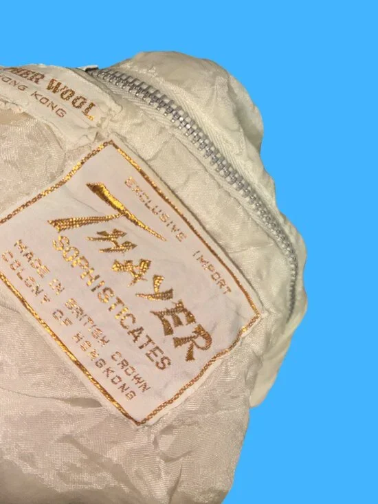 Sz.L*Thayer Sophisticates*Vintage Cream-Colored Beaded & Sequined Tank Top - Picture 8 of 8